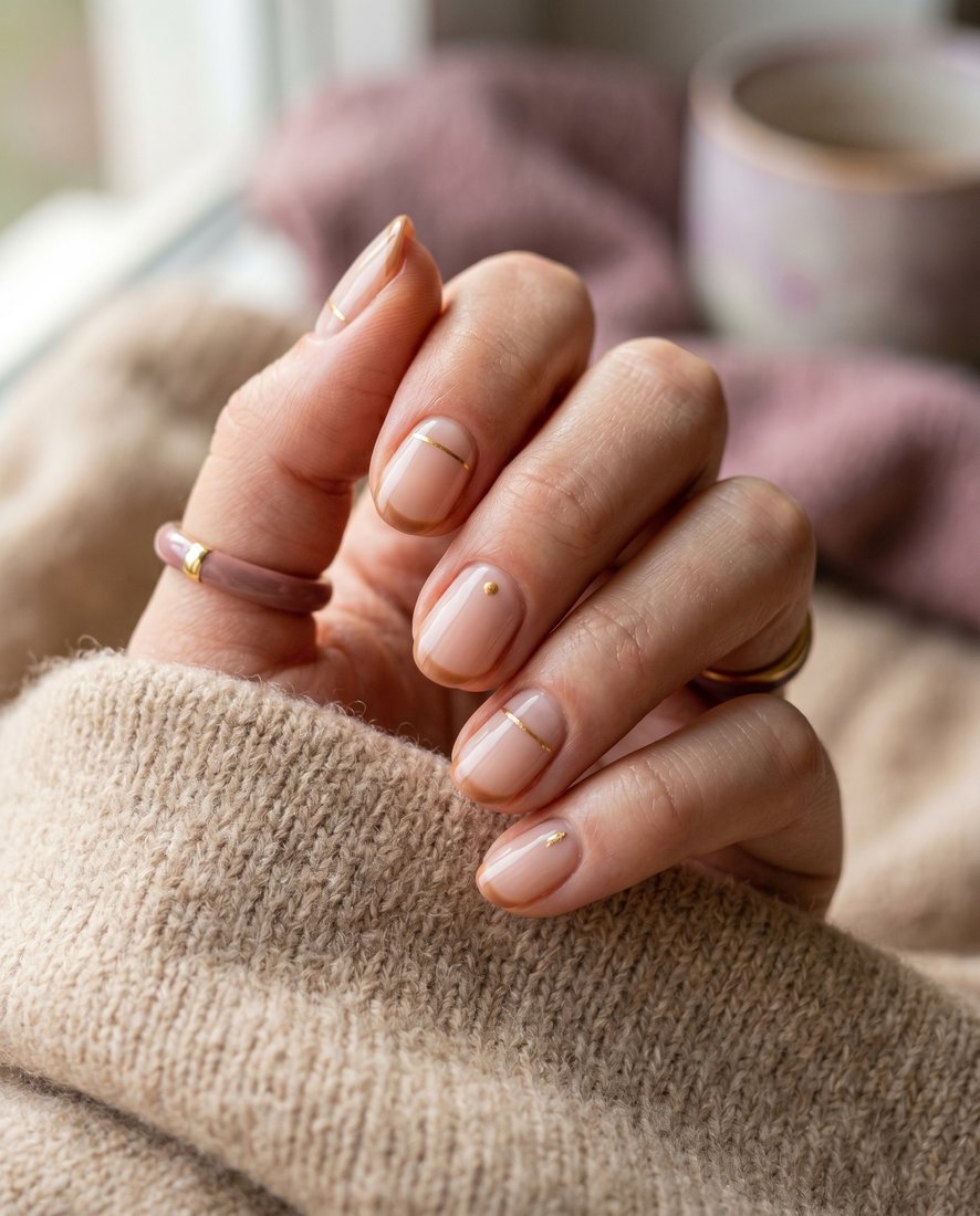 Nagelstyliste werkt met precisie aan een manicure